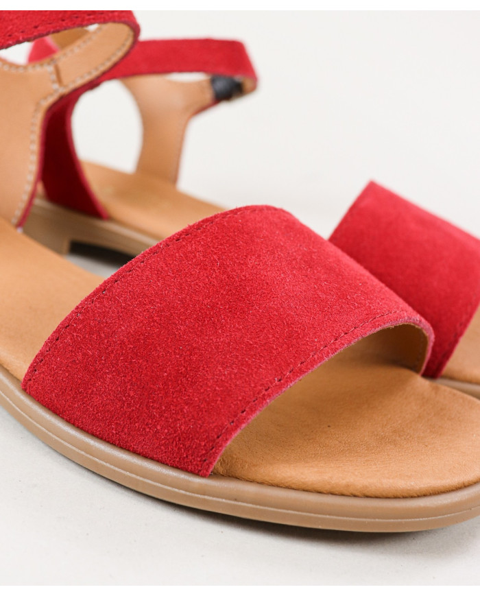 Sandalias de mujeres Ginova en Camurça