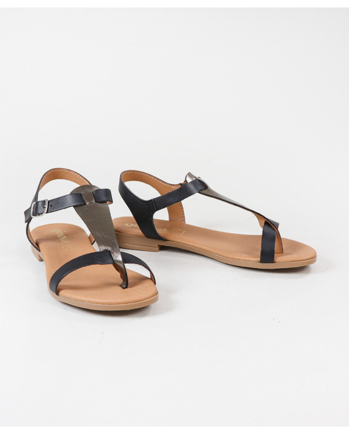 Women's Sandals with Strip Decorated