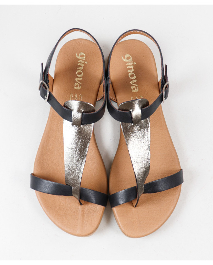 Women's Sandals with Strip Decorated