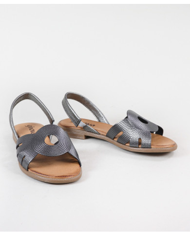 Ginova Women's Sandals with Strip in Relevo
