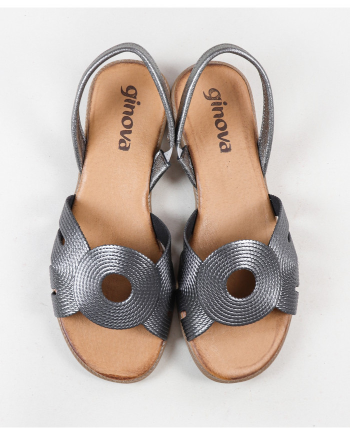 Sandalias de mujeres Ginova con tira en Relevo