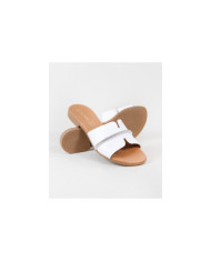 Ginova Women's Slippers with Strip Decorated