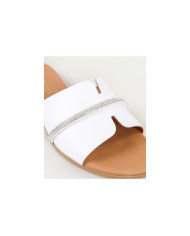 Ginova Women's Slippers with Strip Decorated