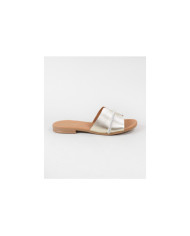 Ginova Women's Slippers with Strip Decorated