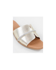 Ginova Women's Slippers with Strip Decorated