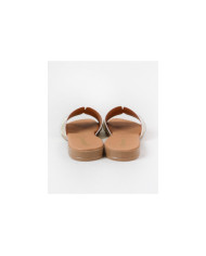 Ginova Women's Slippers with Strip Decorated