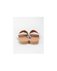 Zapatillas de mujer Ginova con decoración de rayas