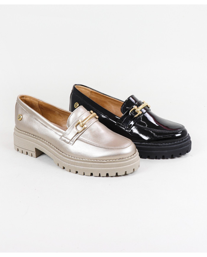 Women's Moccasins with Ginova Platform