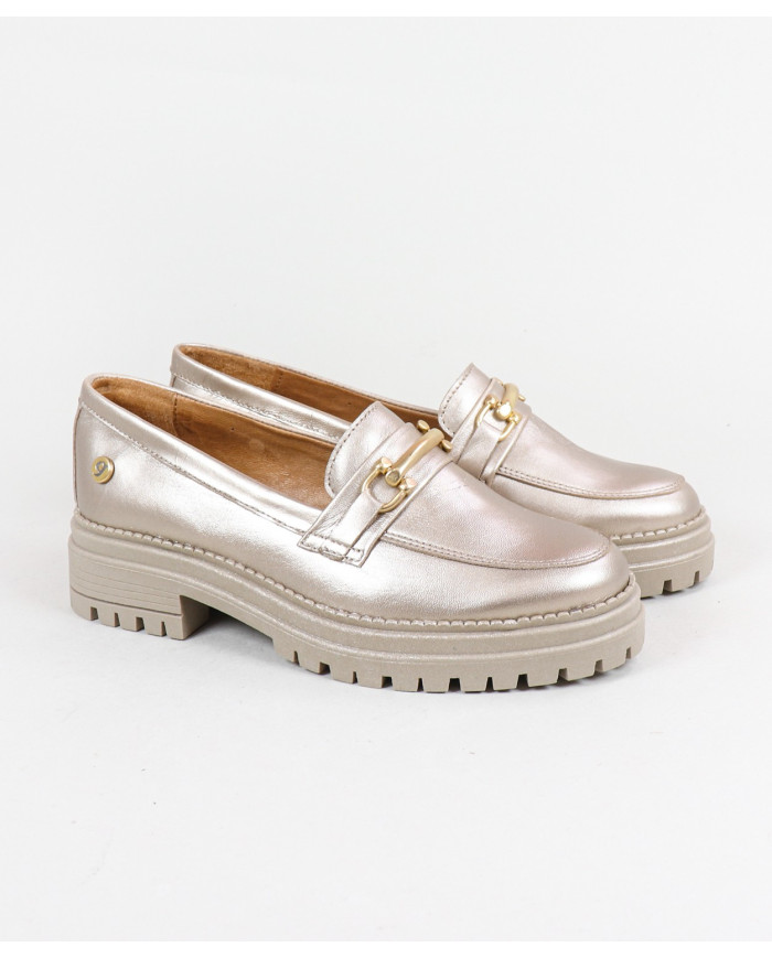 Mocasines de mujeres con plataforma Ginova