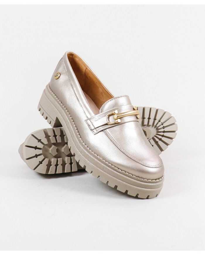 Mocasines de mujeres con plataforma Ginova