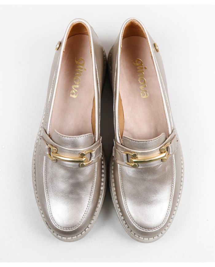 Mocasines de mujeres con plataforma Ginova