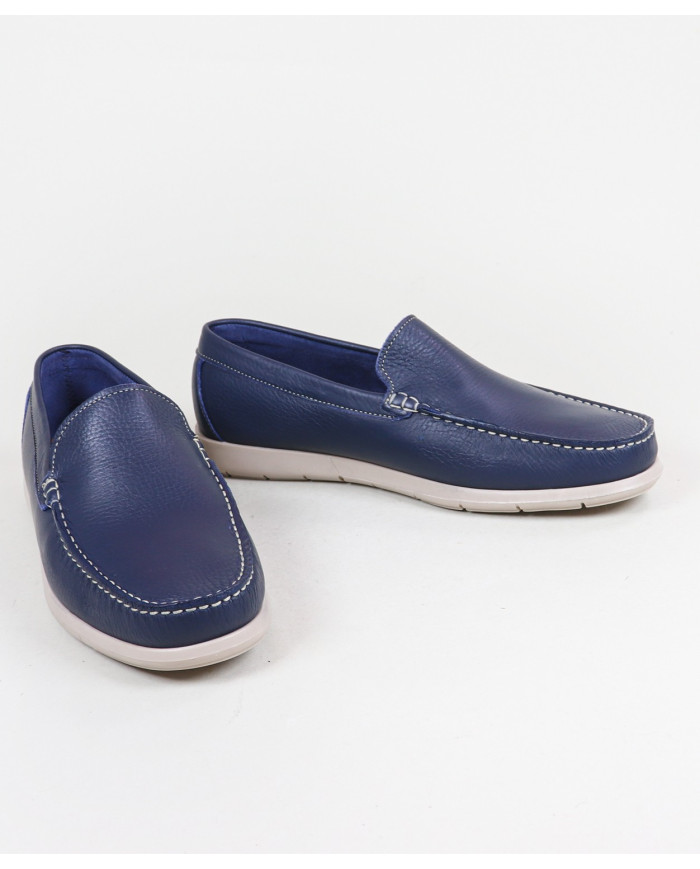 Ginova Man Moccasins en la piel