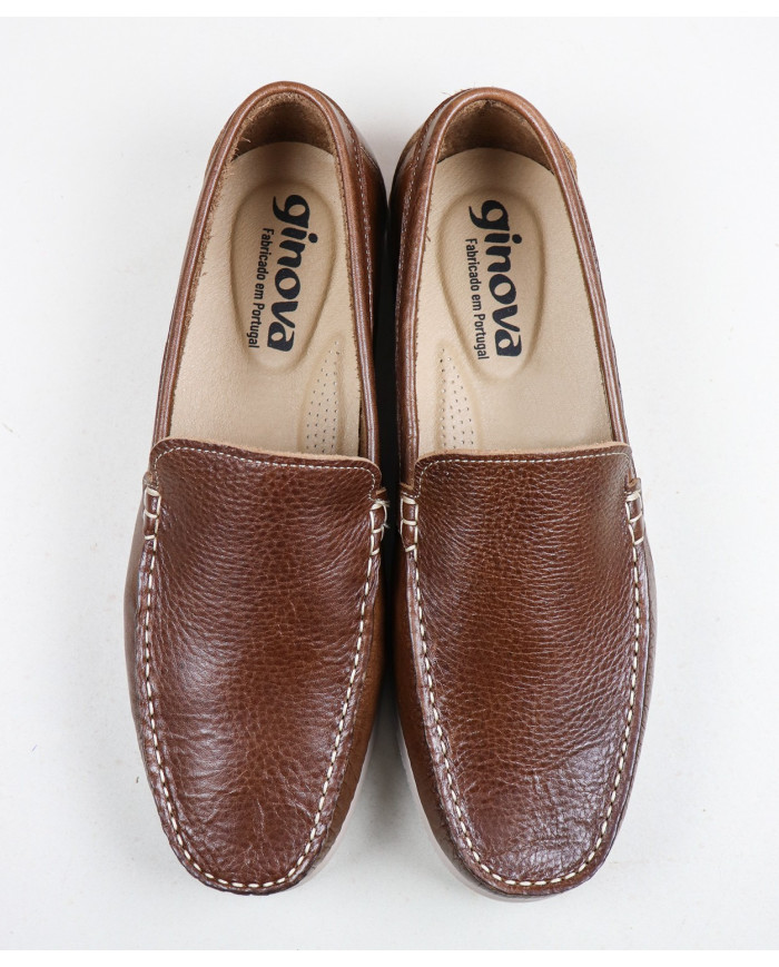 Ginova Man Moccasins in Skin