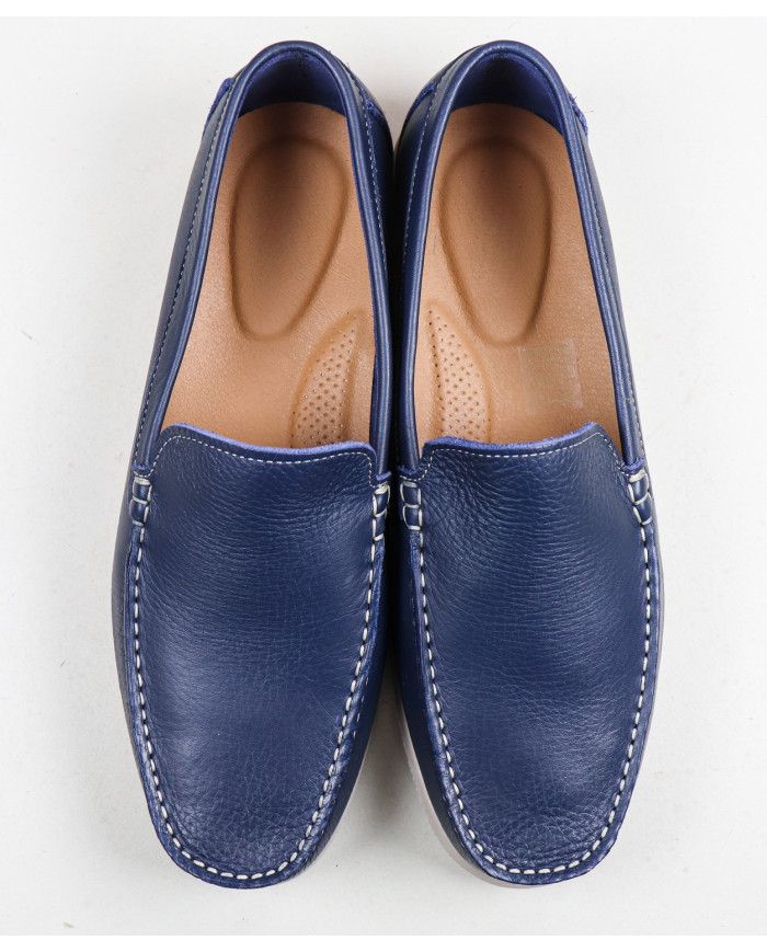 Ginova Man Moccasins en la piel