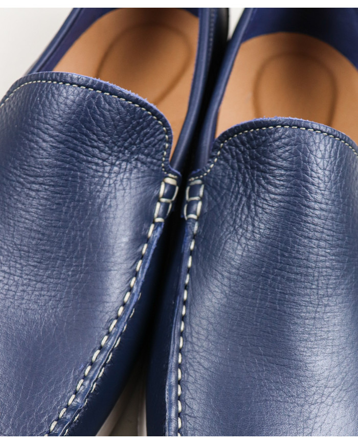 Ginova Man Moccasins en la piel