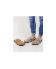 Ginova Leather Woman Slippers
