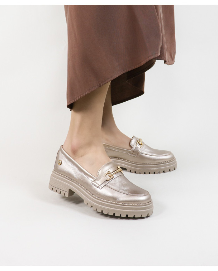 Mocasines de mujeres con plataforma Ginova