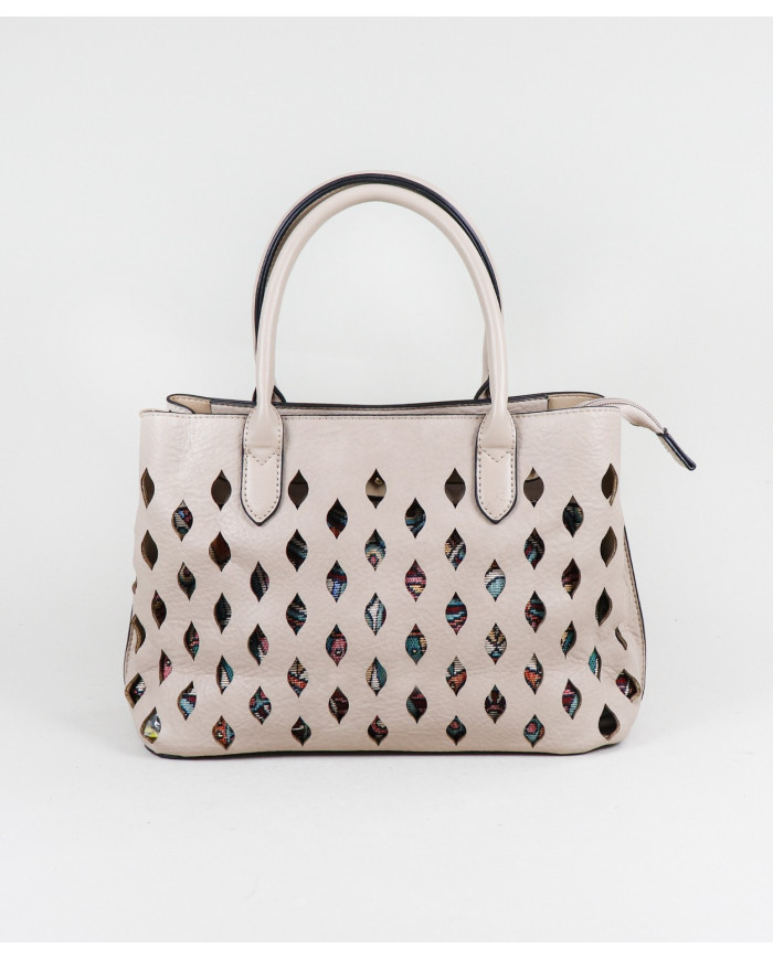 Bolsa de Mujeres Perforadas con Necessaire Interior