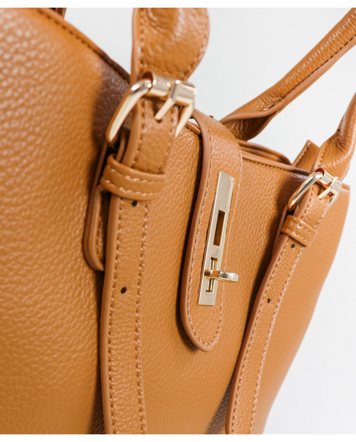 Women's Bag with Metalic Applied