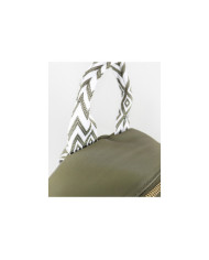 Women's Backpack with Fabric Handles