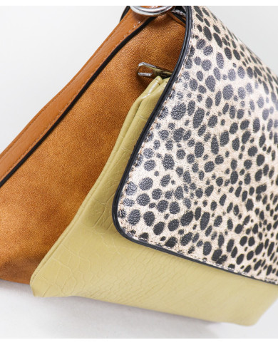 Bolsa de mujeres con patrón de tigre