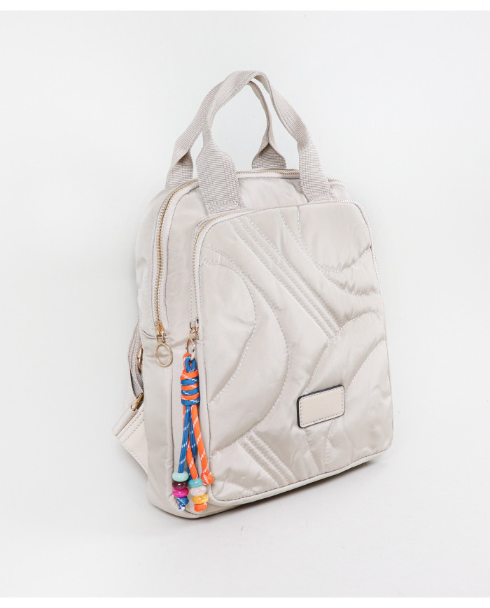 Women's Backpack with Keys Door Decorative
