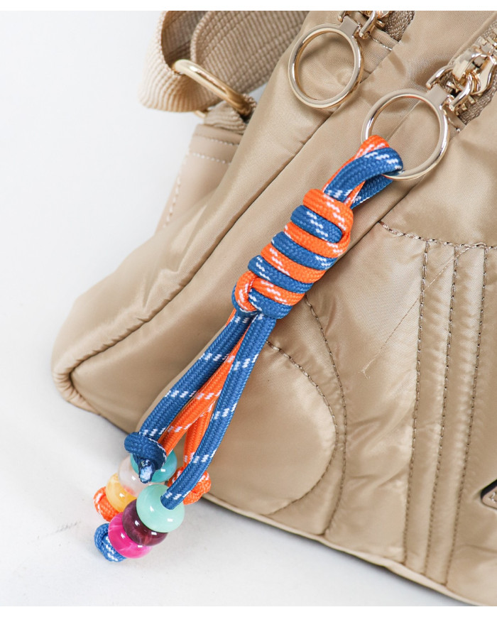 Women's Backpack with Keys Door Decorative