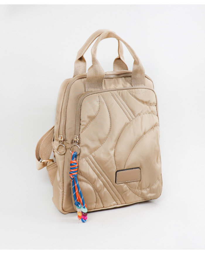 Women's Backpack with Keys Door Decorative