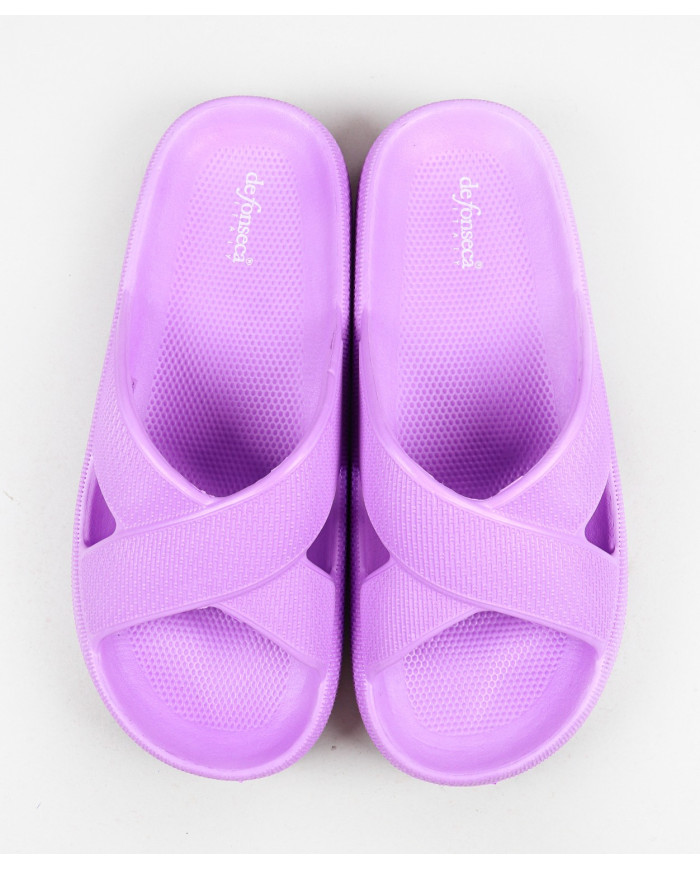 Flip Flops Lilac DeFonseca on Women's Platform