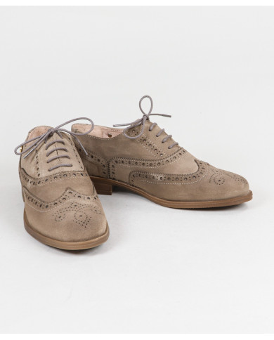 Sapatos Oxford de Senhora Ginova com Atacadores