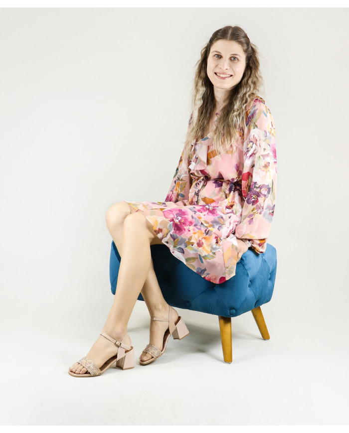 Ginova Women's Sandals with Strip Decorated