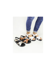 Women's Sandals with Rubber Sole