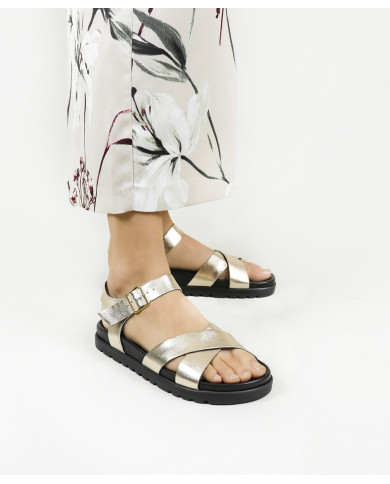 Women's Sandals with Rubber Sole