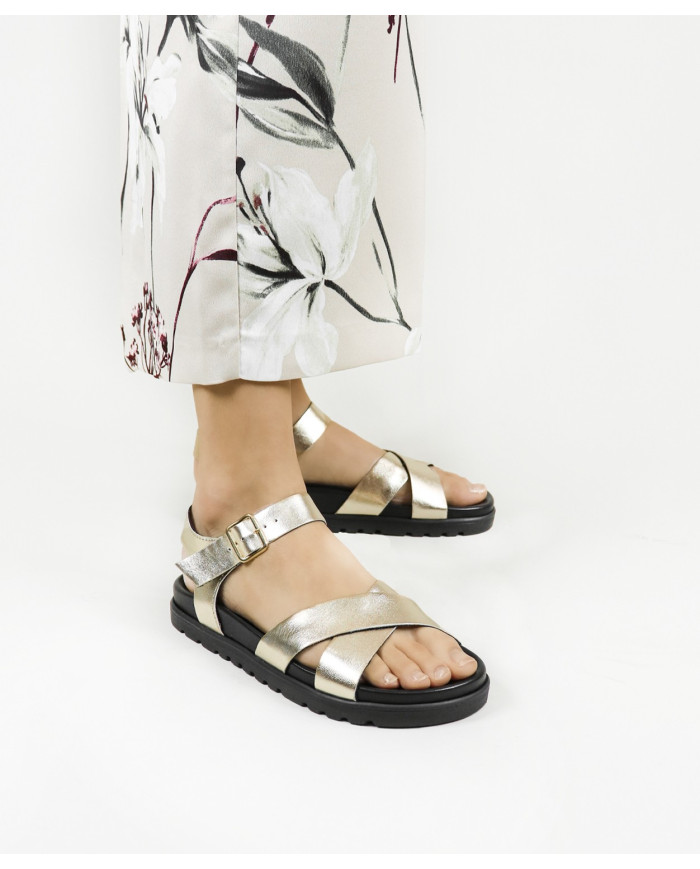 Women's Sandals with Rubber Sole