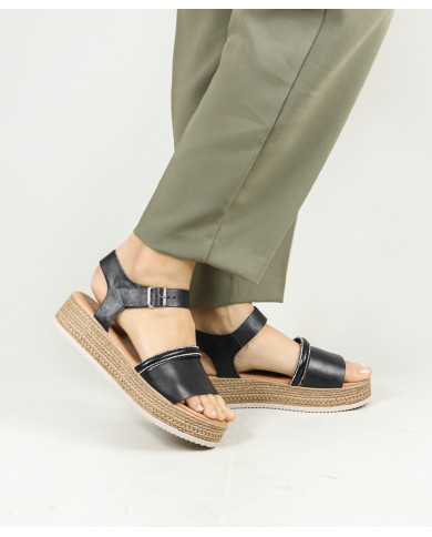 Women's Sandals with Strip Decorated