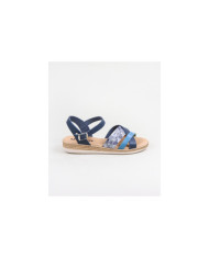 Ginova Women's Sandals with Decorated Strips