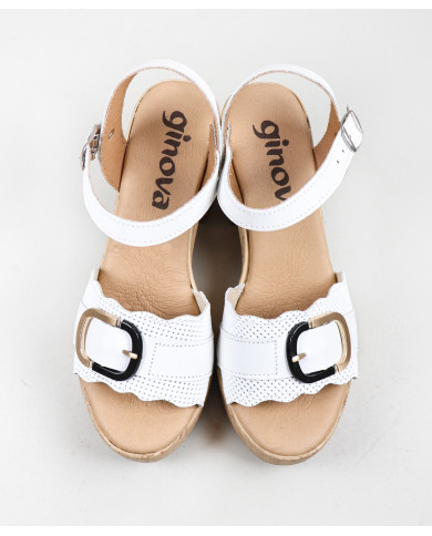 Ginova Women's Sandals with Strip Decorated