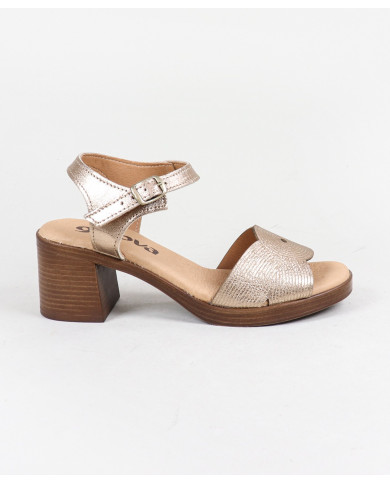 Sandalias de mujer Ginova con decoración de rayas