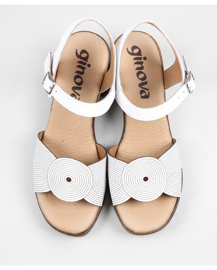 Ginova Women's Sandals with Strip Decorated