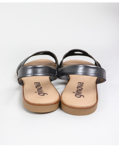 Sandalias de mujeres Ginova con elástico en la Franja