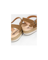Sandalias de mujeres Ginova en Camurça