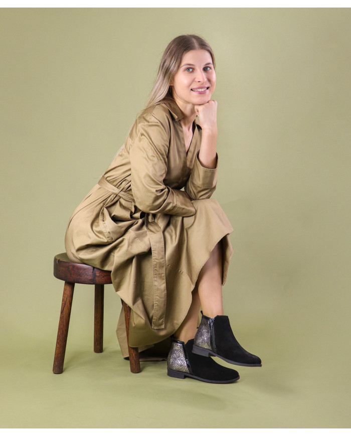 Women's Boots with Decorated Laterals Ginova