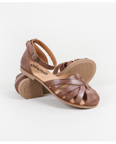 Sandalias de mujeres Ginova con rayas