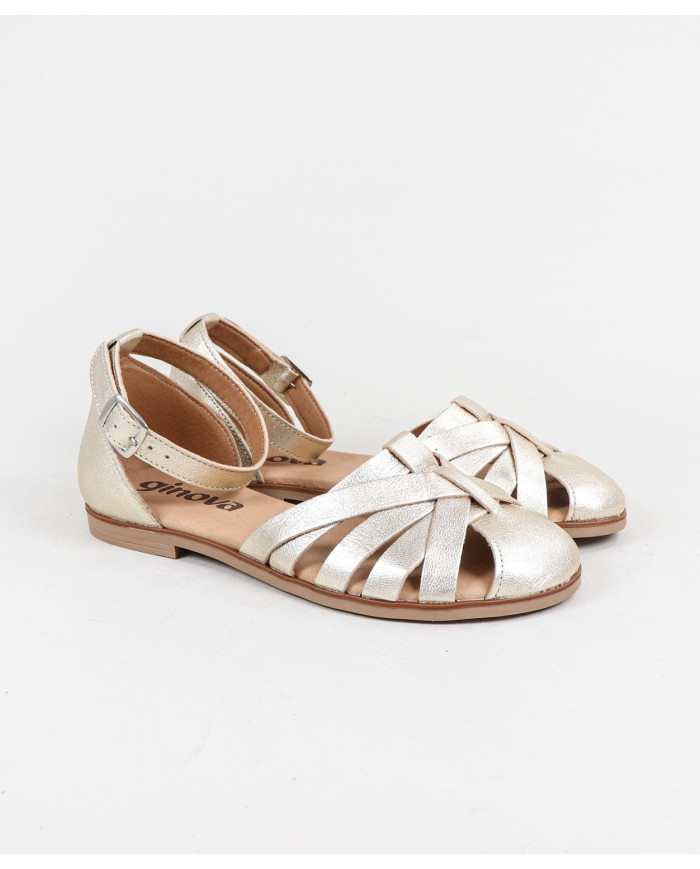 Sandalias de mujeres Ginova con rayas