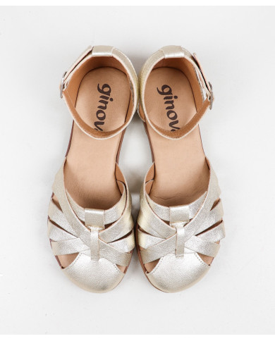 Sandalias de mujeres Ginova con rayas