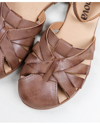 Sandalias de mujeres Ginova con rayas