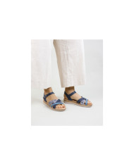 Sandalias de mujeres Ginova con tiras decoradas