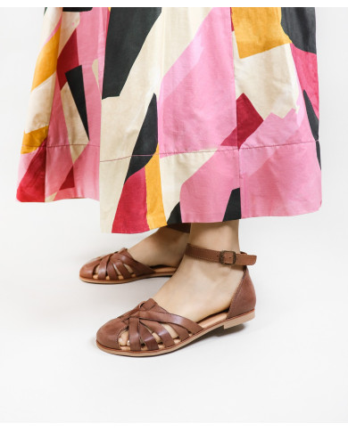 Sandalias de mujeres Ginova con rayas