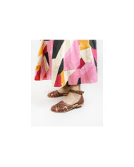 Sandalias de mujeres Ginova con rayas