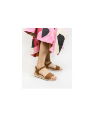 Sandalias de mujeres Ginova en Camurça